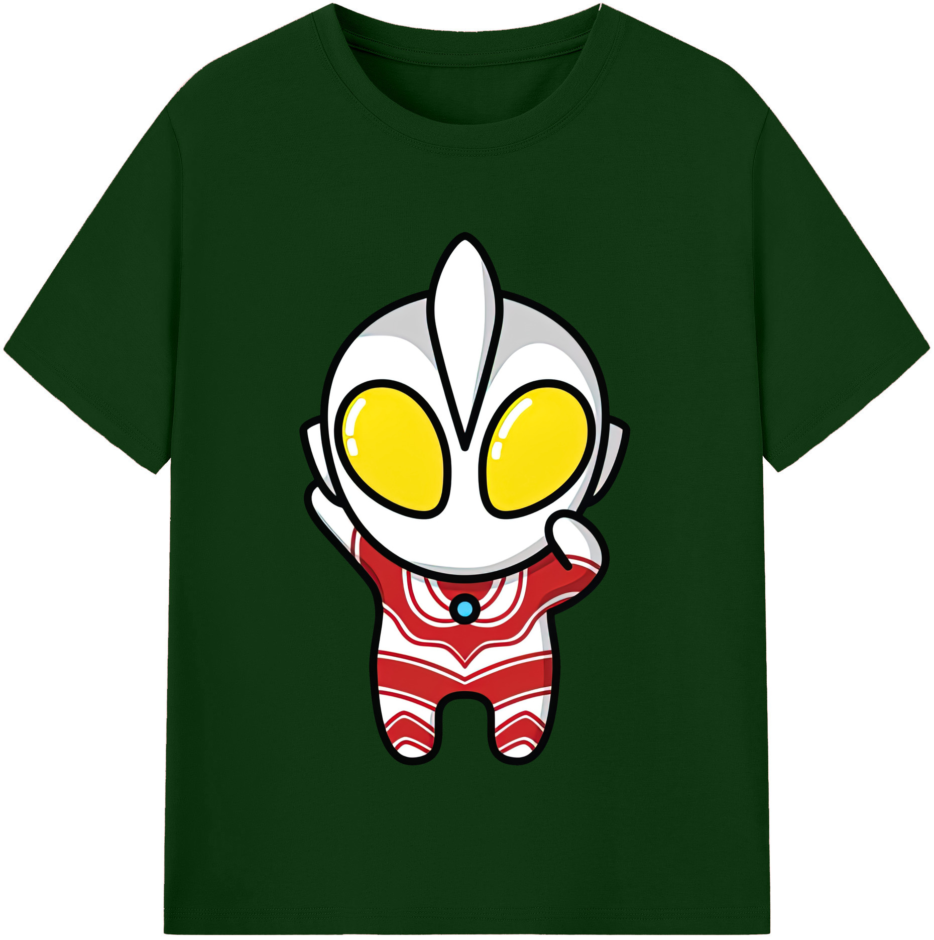 （画像用） ウルトラマン Ultraman 綿100％半袖Tシャツ（フロントプリント）